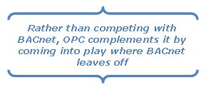 OPC Complements BACnet