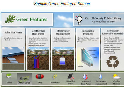 Sample Green Features Screen