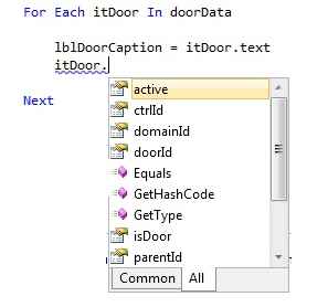 Door data