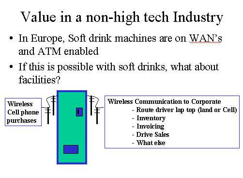 Value in a non high tech industry