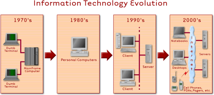 Figure 2: Evolution of Information Technology