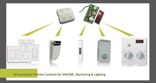 Figure 2  Self-powered Wireless Controls 