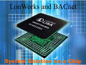 LonWorks and BACnet System Solution on a Chip