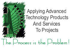 Applying Advanced Technology Products and Services to Projects  The Process is the Problem!  