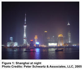 Figure 1: Shanghai at night